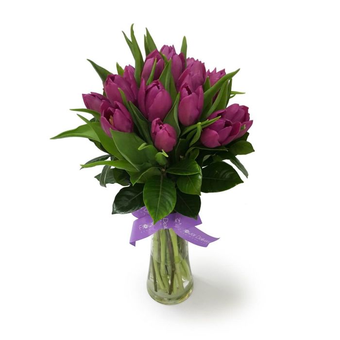 Classic Tulips flower arrangement